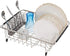 SANNO Stainless Steel Utensil Drying Rack, Silverware Holder for Dish Rack, Hanging Cutlery Organizer