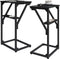 NEFROM C-Shaped End Tables, Sofa TV Trays Set of 2, Small Couch Side