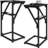 NEFROM C-Shaped End Tables, Sofa TV Trays Set of 2, Small Couch Side