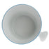 Hand-Painted Light Blue Porcelain Shaving Mug for Lathering