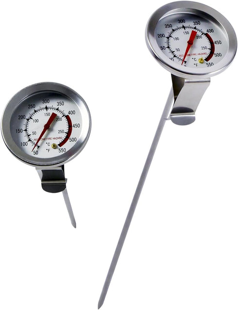CHARD DFT-5 Stainless Steel Deep Fry Thermometer, 5 inch