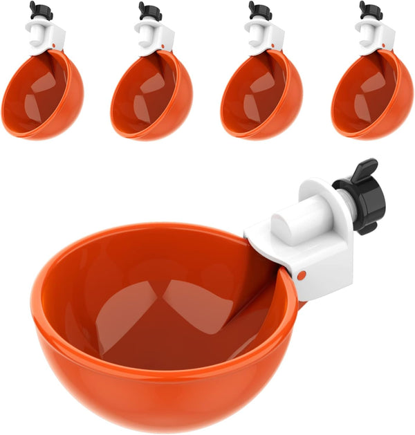 Lil'Clucker Large Automatic Chicken Waterer Cups | Chicken Water Feeder Suitable for