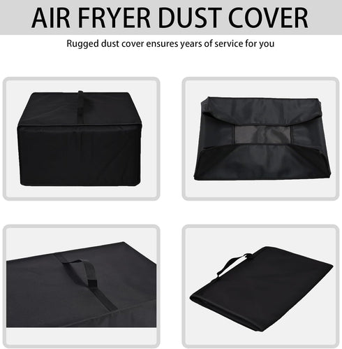 Air Fryer Cover Heavy Duty Heat-resistant Waterproof Dust Protective Case for Chefman 12-Quart Air Fryer