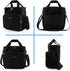 BAGLHER Coffee Maker Storage Bag, Waterproof Travel Organizer Case for Kering Coffee Machines, Black