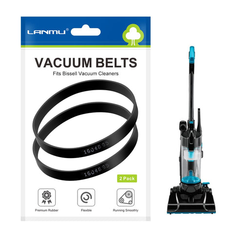 LANMU Replacement Belts for Bissell Powerforce Compact Model 3508, 2112, 1520, 2690, 23T7 (2-Pack)