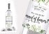 Printed Party Bridesmaid Proposal Wine Bottle Label Gift, Greenery, Set of 8