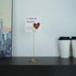 Place Card Holders - 10pcs 8.6" Tall Table Number Holders for Weddings, Parties, Office Desk (Gold)