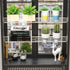 Slideep Adjustable Closet Storage Shelves, Stainless Steel Expandable Organizer System for School Locker
