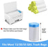 Countertop, STWWO Large Trash Bag Holder Dispenser, Metal Garbage Bag Dispenser Roll Holder, Kitchen Trash Storage