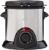 Presto 05470 Stainless Steel Electric Deep Fryer - Silver, Ideal for Making Crispy Fried Foods at Home