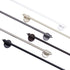 Magnetic Curtain Rods, Adjustable Multi-Use Appliance for Metal Doors and Windows, 9-16 Inch, Nickel, 4 Pack