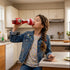 6-Pack Fizz The Cup On-The-Go Ice Cream Float - Fits Plastic & Glass Soda or Drink Bottles - Leak-Proof Party