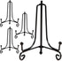 Juvale 4 Pack Iron Easel Display Stand, 5 Inch Decorative Easel for Tabletop, Plates, Pictures, Paintings