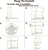 2-Tier Counter Countertop Makeup Perfume Organizer, Bathroom Corner Shelf Vanity Bedroom Storage Tray,Kitchen Spice