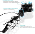 Espresso Machine Grouphead Cleaning Brush, CAFEMASY 360° Nylon Bristles for 51mm Espresso Machine