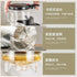 500ML Glass Teapot with Detachable Infuser, Filter Teapot for Loose Leaf Tea