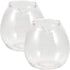 BESTOYARD Mini Glass Milk Cup Pitcher Set, 2 Pcs for Sauce, Maple Syrup, Coffee, Espresso Shots, and Tea