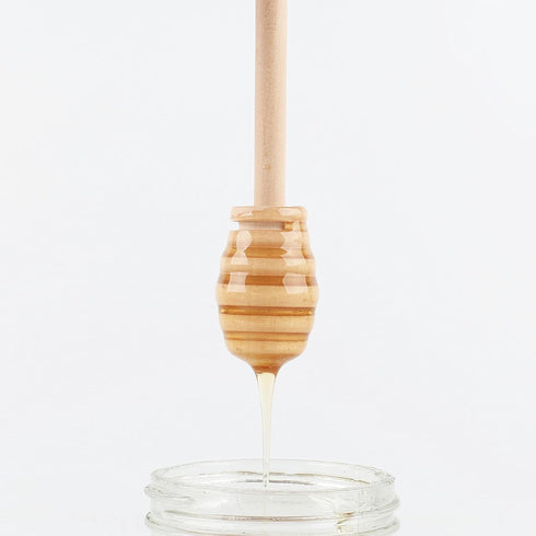 Wooden Honey Mixing Stirrer, 3Pcs Mini Honey Dipper Sticks, Honey Spoon
