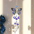 CIXVOEMK 3PCS Blue Sun Catcher Pendant Light Shadow Garden Decor Crystal Wind Chimes Rainbow Garden Sunshine Collection