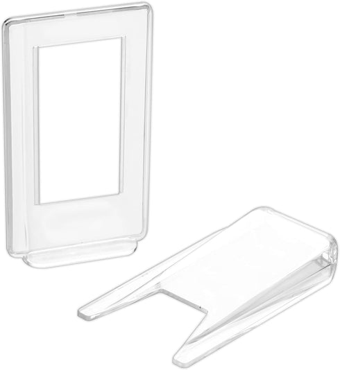 10 Sets Adjustable Acrylic Display Stand for Plate, Purses, Pictures, Clutch Bags, Tableware, Gameboy Handhelds