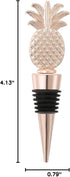 VIDACONTIGO 15 15) PCS Pineapple Wine Bottle Stoppers for Wine Bottles, Beach Party Favors, Baby Shower & Wedding