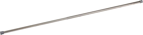 Design House Classic Adjustable Shower Rod, 43 to 72-inch, Brushed Nickel for Bathroom