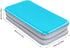 CD Case Holder, 80 Capacity CD/DVD Hard Plastic Storage Binder for Car Home Office Travel (Sky Blue)