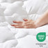 CozyLux Queen Mattress Pad - Cotton Deep Pocket Non Slip Breathable Soft Quilted Fitted Mattress Topper, Up to 18"
