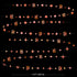 Rose Gold 50th Birthday Decorations - Number 50 Circle Dot Twinkle Star Garland for 50th Anniversary Party