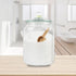 70 oz Set 2 2 Global BathGlow Bath Salt - Glass Jar with Wooden Scoop & Airtight Lids, Large Storage Canisters