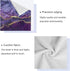 KENADVI Set,Ultra 3 Set Bathroom,1 1 1 Purple Marble Bath Towels Soft Piece Abstract Gold Texture Aesthetic Modern