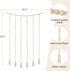 Room,1 Dahey Macrame Bow Holder Hanging Hair Bow Organizer for Baby Girls Boho Wall Decor Handmade Headband Holder