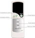 Replacement Remote Control for Lasko Ceramic Oscillating Tower Fan Models 5115, 5135, 5144, 755320, 565134