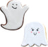 Halloween Ghost Cookie Cutters 2-Pc Set Made in USA by Ann Clark, 3", 3.5"