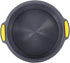 Dark Gray 12-Inch Nonstick Silicone Round Cake Pan