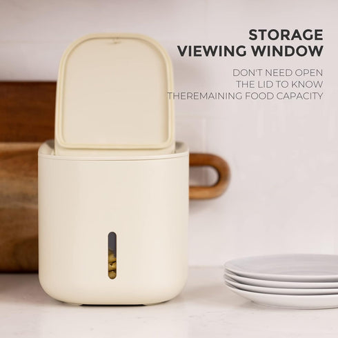 Storage,7.2lbs 6.9Qt/11lbs Zuutii Rice Storage Container,Food Container, Dry Food Pet Food Dispenser, Large Storage Bin