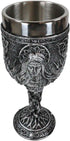 Ebros Celestial Celtic Triple Goddess Maiden Mother Crone Wine Goblet Chalice Figurine - Wiccan Decor