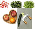Mezzaluna Chopper Rocking Knife with Sharp Blades, ULU Knife for Veggie Rocker, Pizza Cutter, Kale Herbs Chopper &