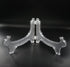Artliving Display Stand Easel for Large Deep Bowls, Platters, and Deep Dishes, Clear Bowl Stands