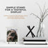 TR-LIFE 4 Pack 3 Inch Plate Stands for Display, Metal Frame Holder for Picture and Decorative Plates