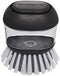 KitchenAid Soap Dispensing Palm Brush with Built in Easy to Fill Soap