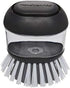 KitchenAid Soap Dispensing Palm Brush with Built in Easy to Fill Soap