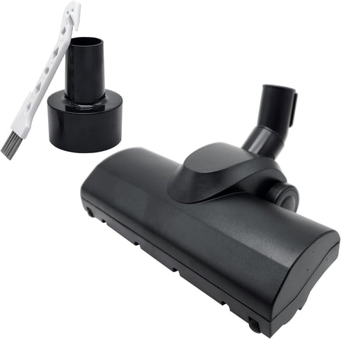 Turbo Brush Head for Shop Vacs, 1 1/4'' (32mm) and 2 1/2'' Accessories, Vacuum Floor Brush for Pet Hair on Low Carpet
