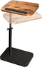 Small End Table Adjustable Height, 90 Flip-Over Panel Side Table for Small