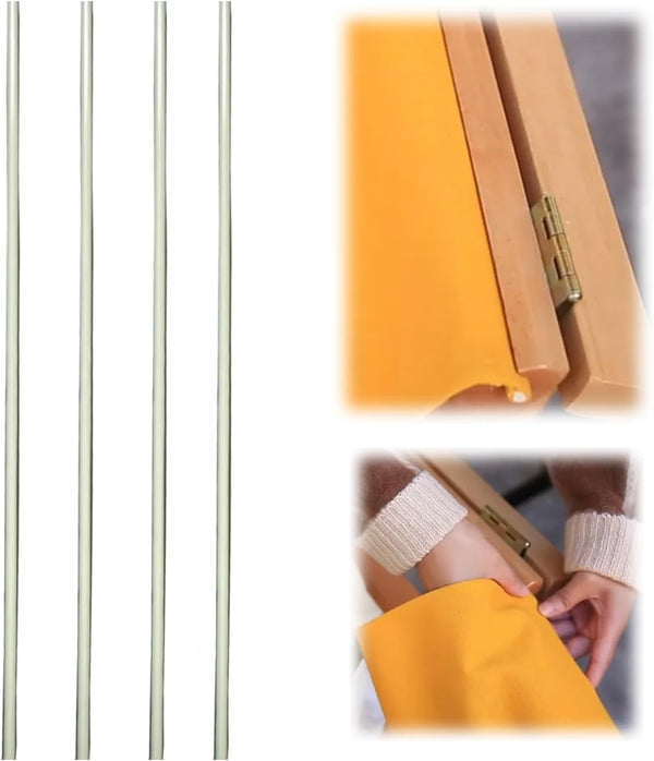 4 Pcs Director's Chair Fiberglass Replacement RodReplacement Fiberglass Stick for Directors Chairs
