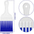 4 Packs Air Conditioner Condenser Cleaning Brush, Small Plastic Whisk Brush for HVAC Coil Cleaning (Blue)