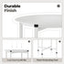 Bamworld White Plant Stand Indoor Small Plant Table for Large Plants Outdoor Single Plant Holder Heavy Duty Plant Stool