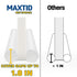MAXTID Under Door Draft Stopper, Cold Air Blocker for Large Doors, Adjustable Weather Stripping