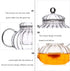 Glass Teapot with Infuser, Loose Leaf and Blooming Tea Maker, Stovetop Safe Kettle