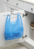 Over-The-Cabinet Grocery Bag Holder - Plastic Bag Storage for Kitchen - Chrome